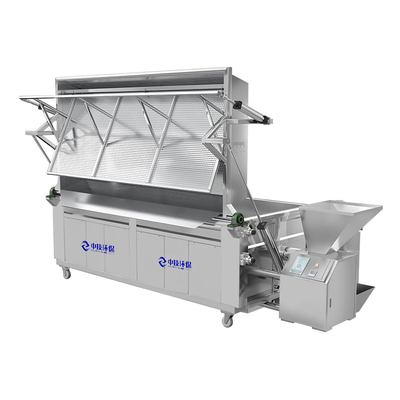 生物质颗粒油炸机