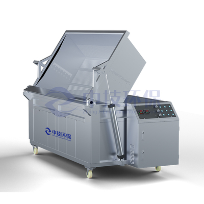 方形出料油炸机