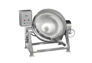 可倾斜式夹层锅