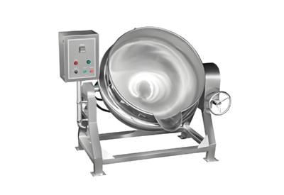 可倾斜式夹层锅